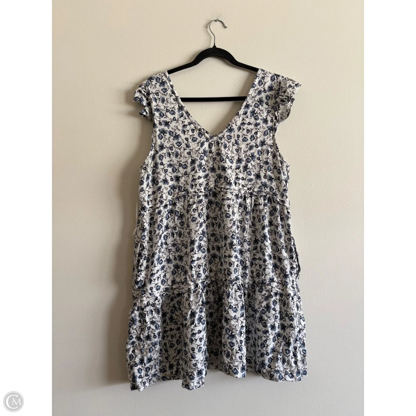 Dress Casual Short By Lucky Brand In Blue, Size: L