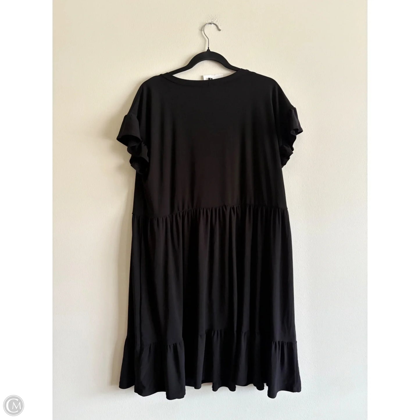 Dress Casual Midi By Express In Black, Size: Xl
