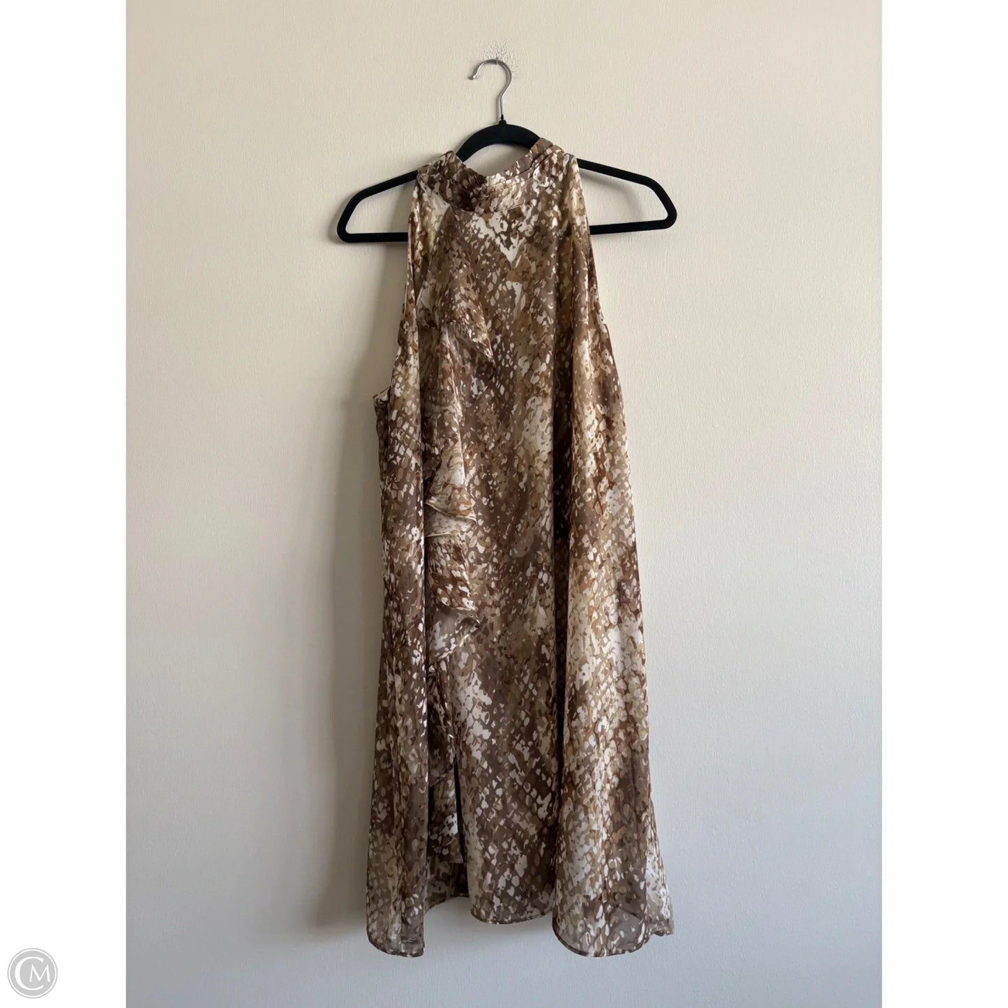 Dress Party Short By Cato In Brown, Size: Xl
