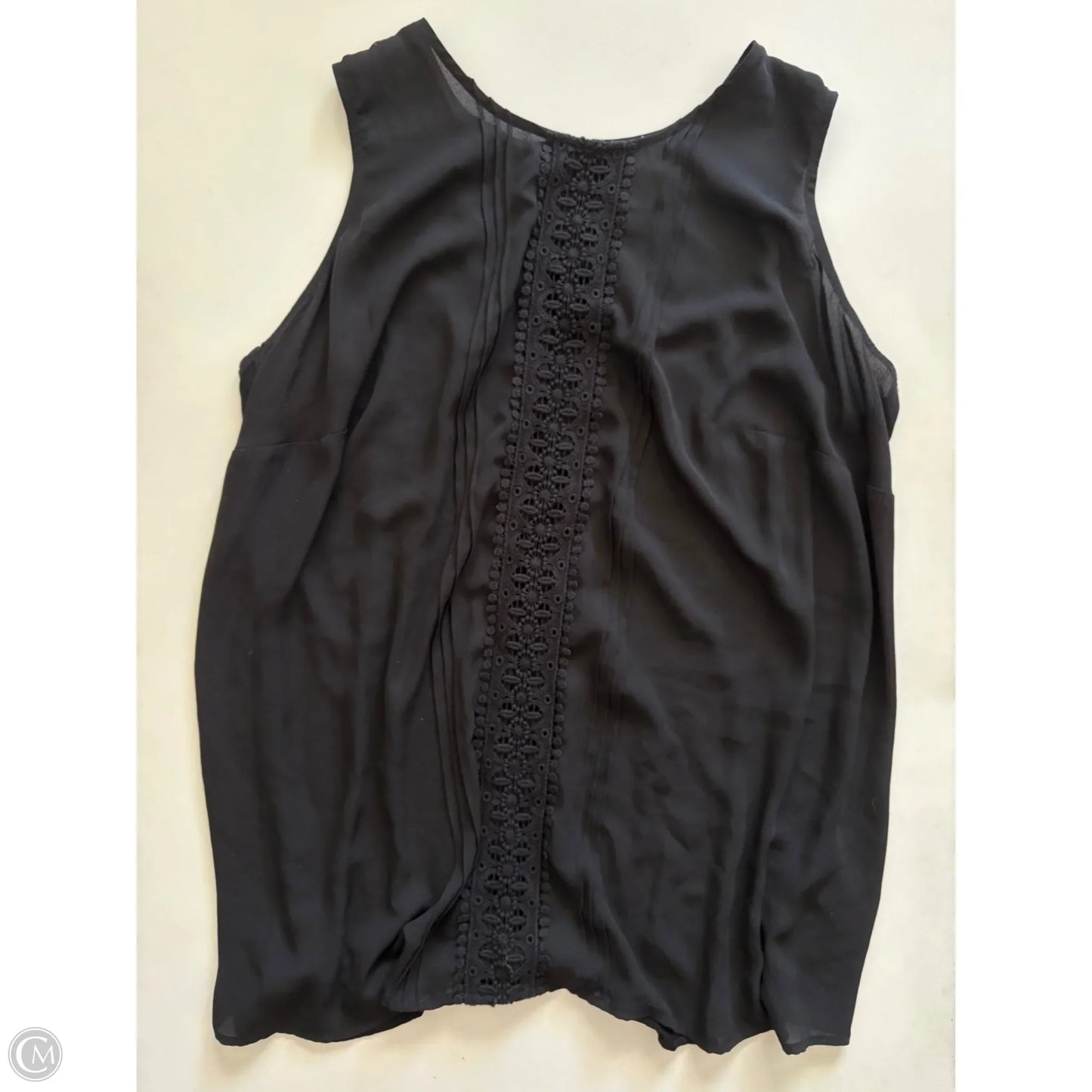 Top Sleeveless By Dr2 In Black, Size: 1x