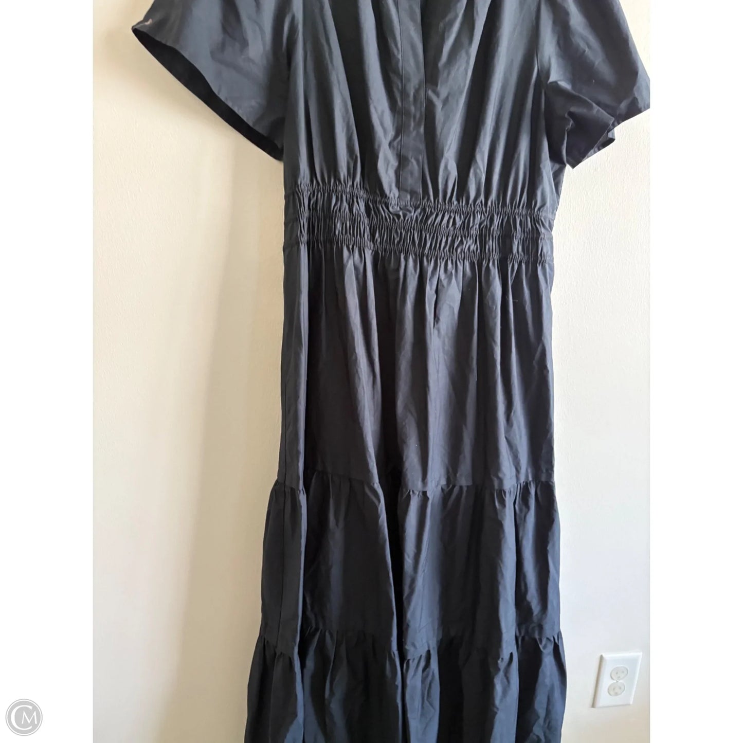 Dress Casual Maxi By Anthropologie In Black, Size: Xl