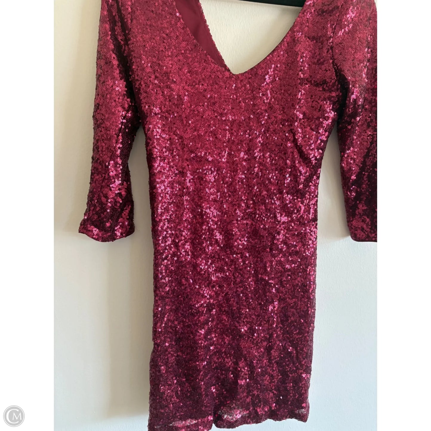Dress Party Short By CRYSTAL DOLL In Red, Size: M