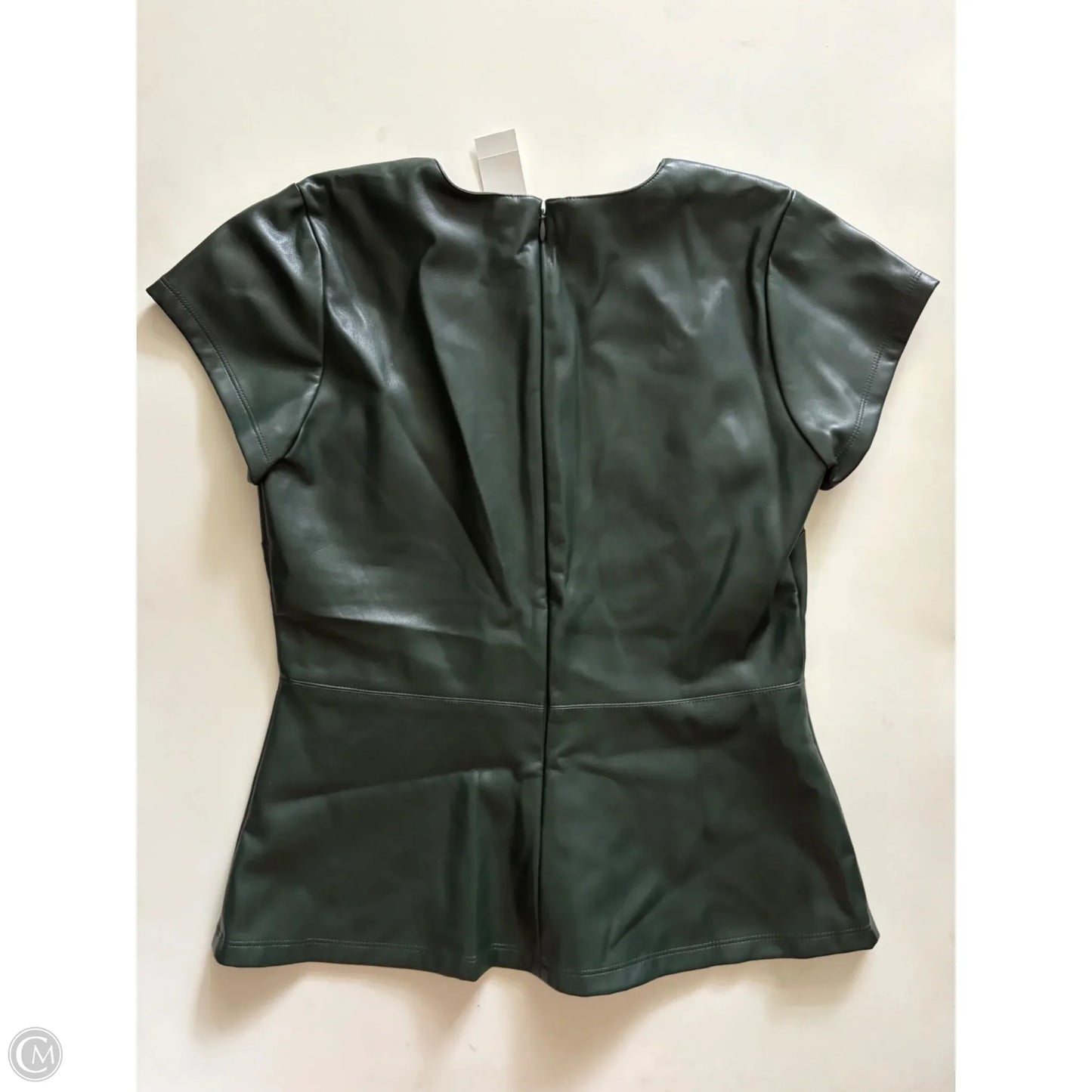 Top Short Sleeve By Ann Taylor In Green, Size: Xs
