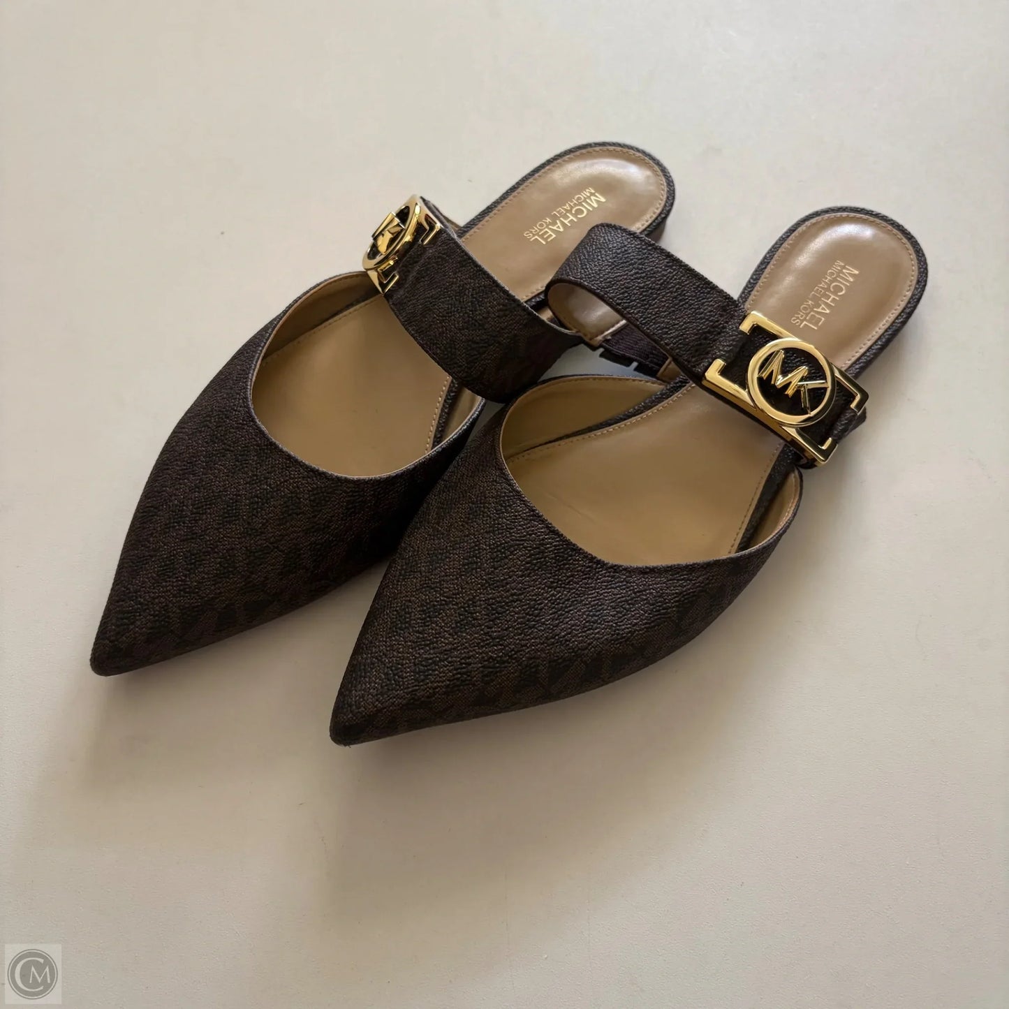 Shoes Designer By Michael Kors In Brown, Size: 7.5