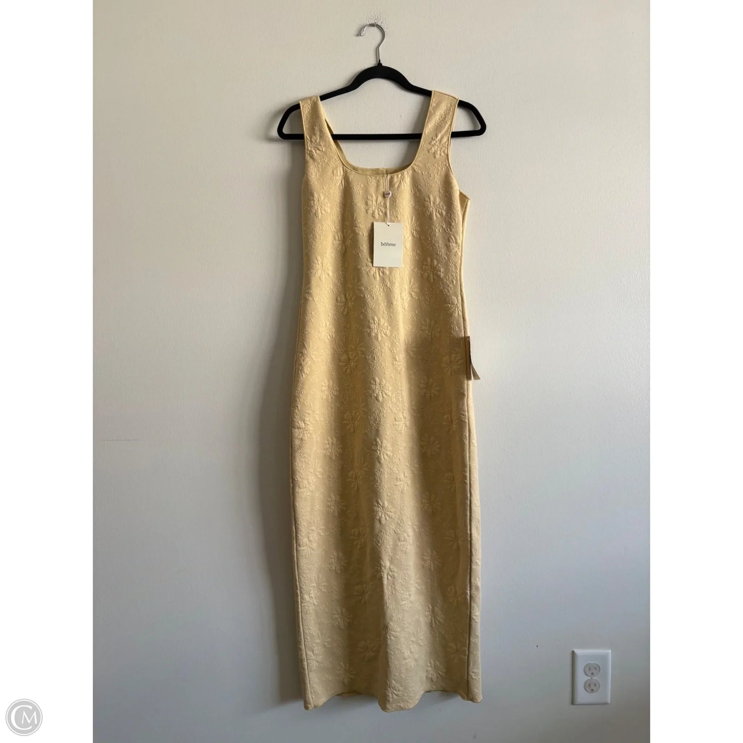 Dress Casual Maxi By Bohme In Yellow, Size: M