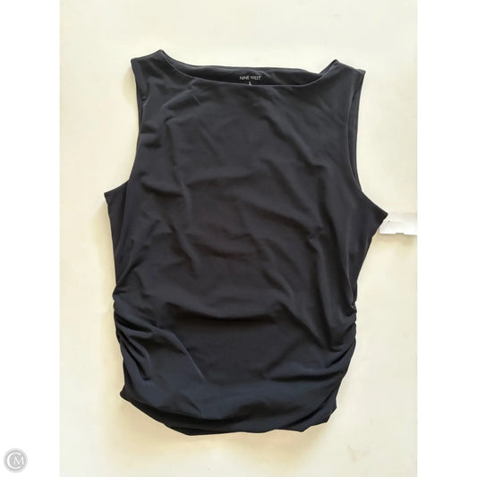 Top Sleeveless By Nine West In Black, Size: L