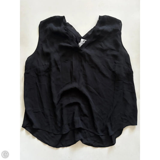 Top Sleeveless By Worthington In Black, Size: 1x