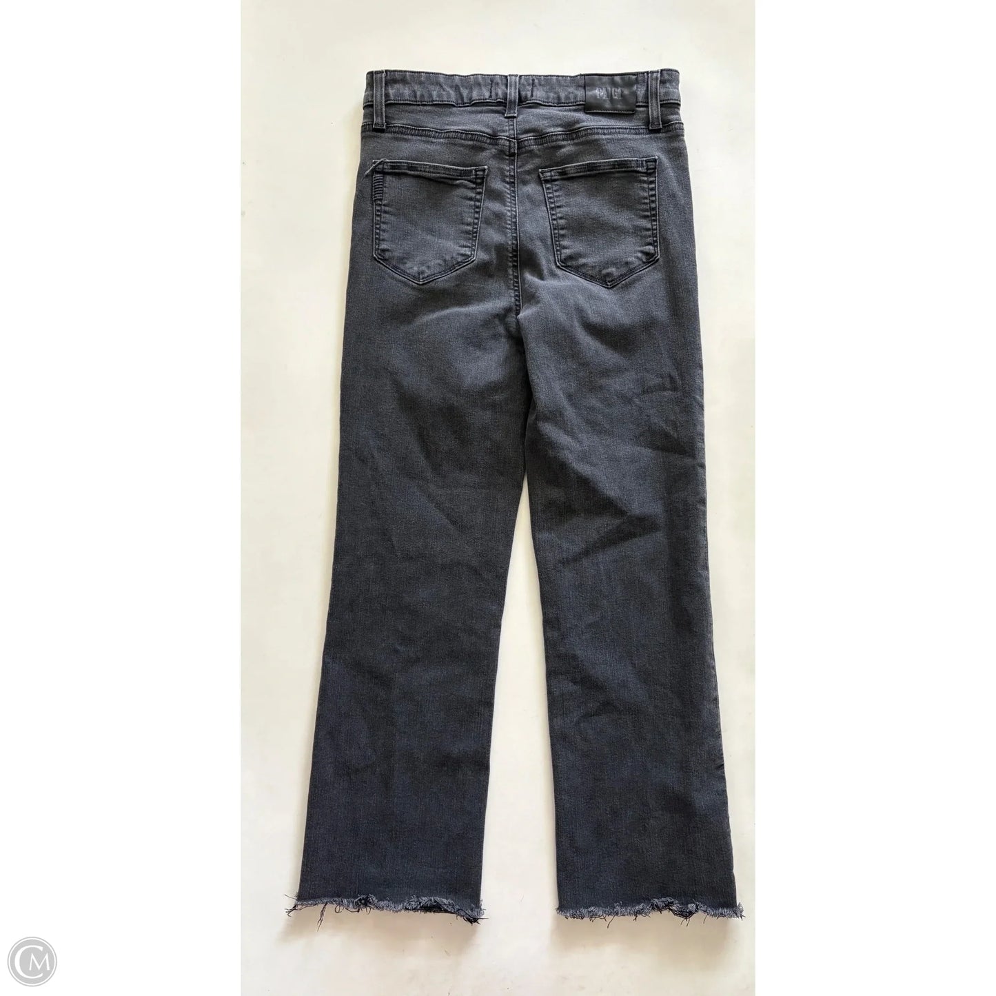 Jeans Flared By Paige In Grey, Size: 6