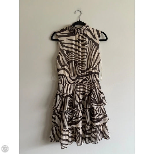 Dress Party Short By Express In Animal Print, Size: S