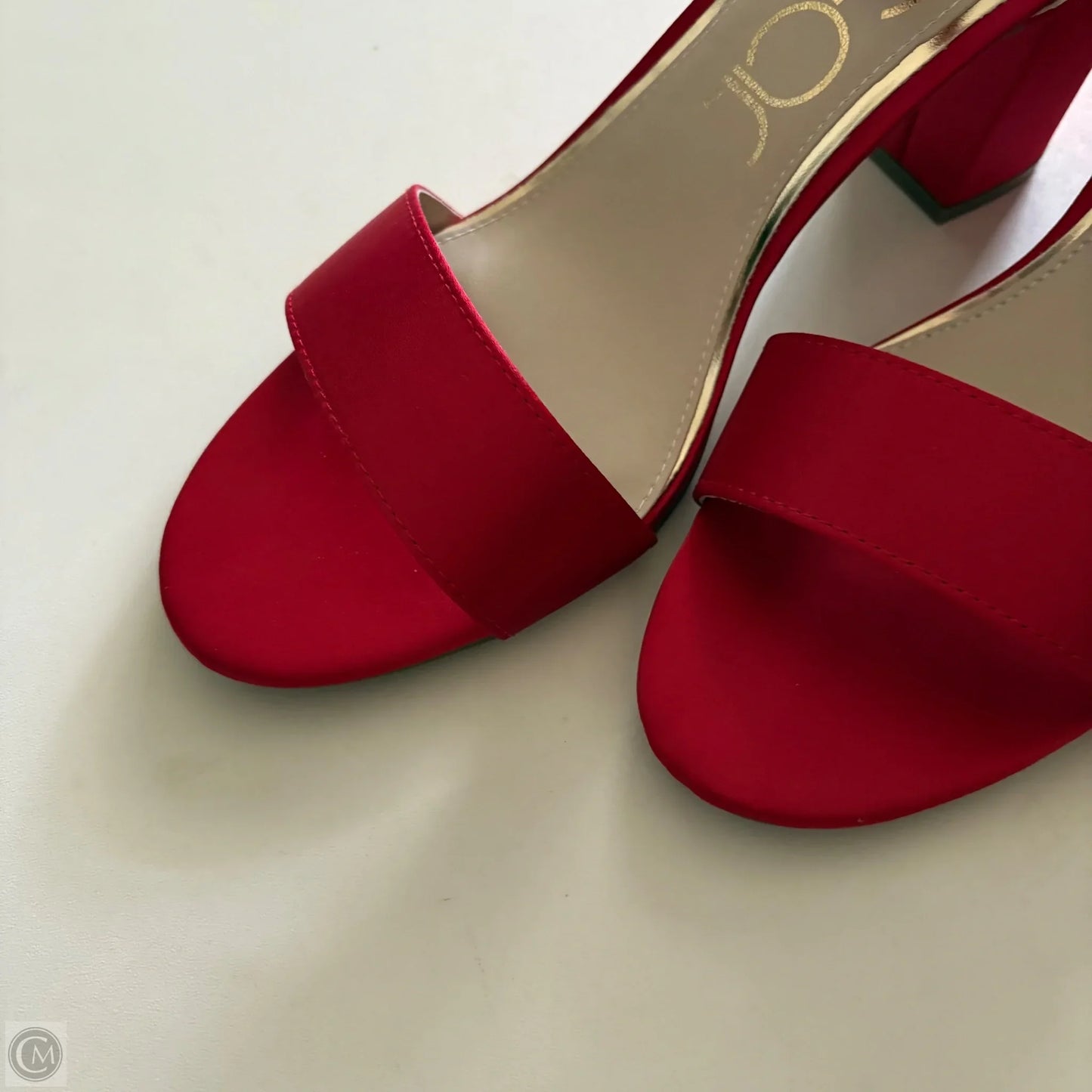 Shoes Heels Block By Sugar In Red, Size: 10