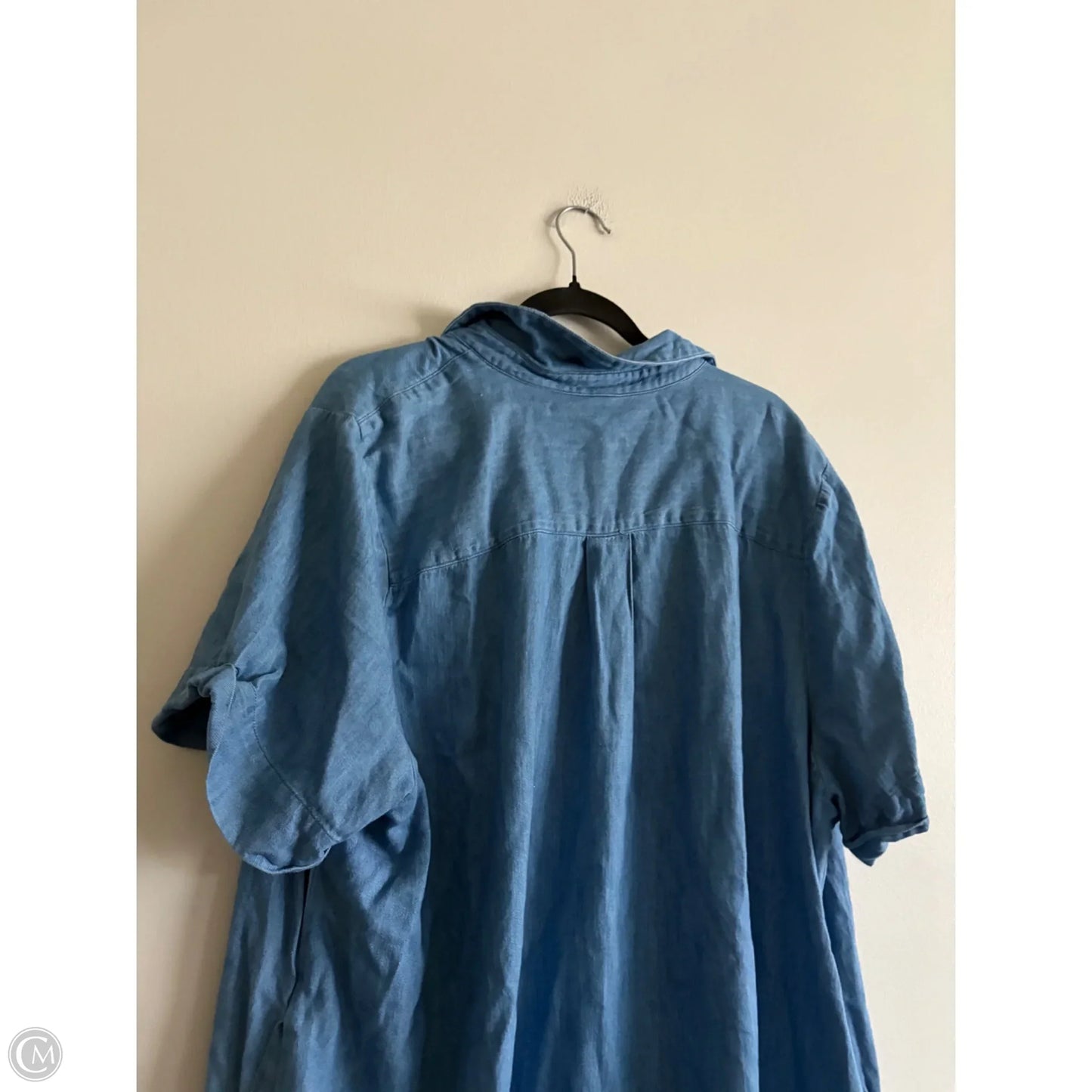 Dress Casual Short By Old Navy In Blue Denim, Size: Xxl