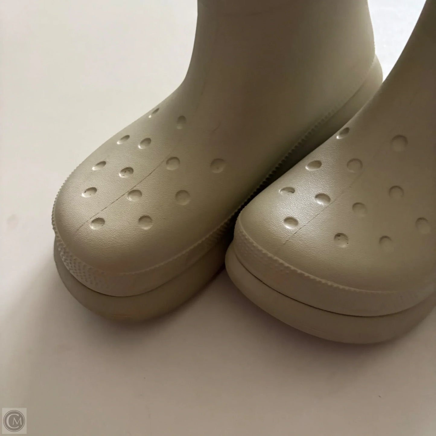 Boots Rain By Crocs In Beige, Size: 8