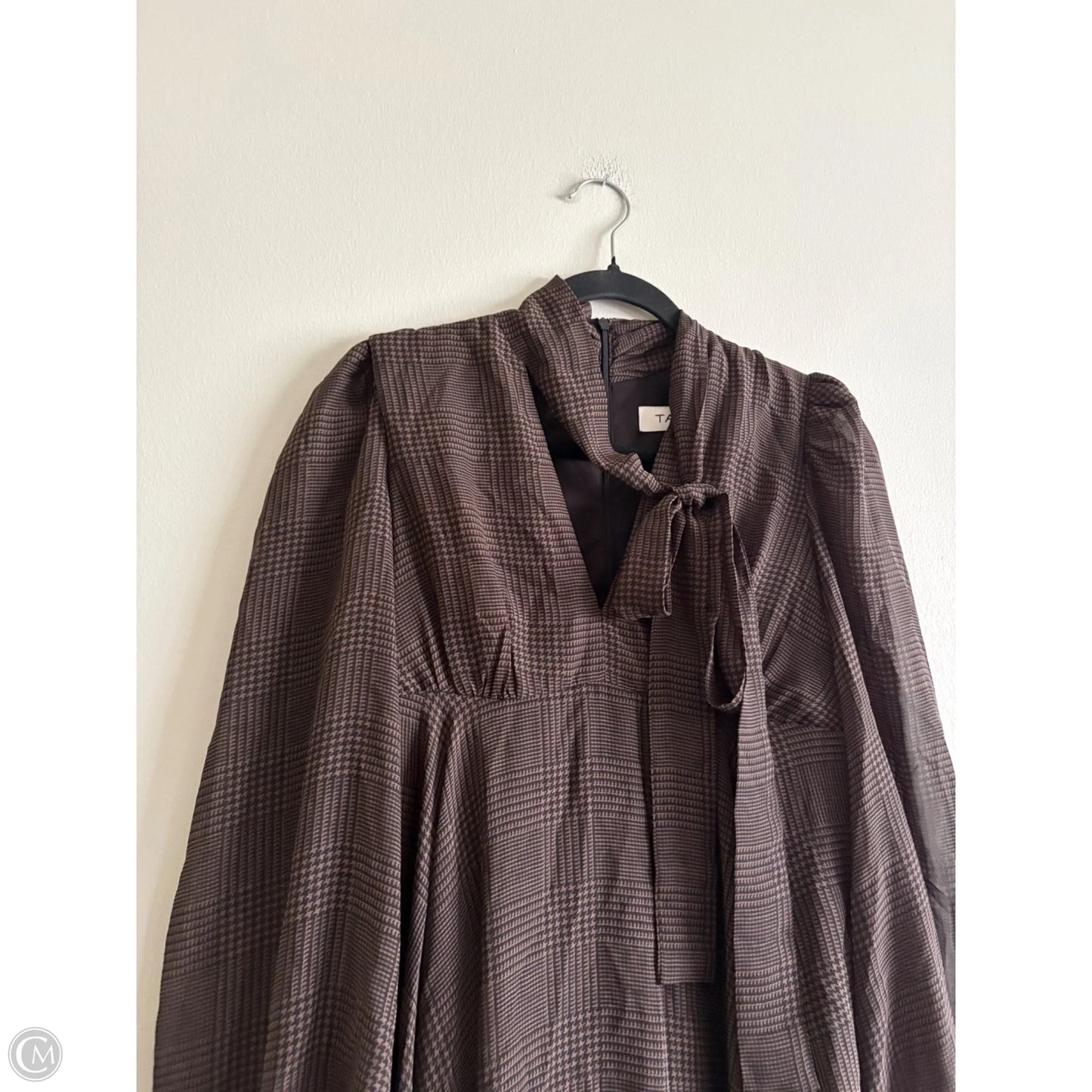 Dress Party Midi By Taylor In Brown, Size: 2