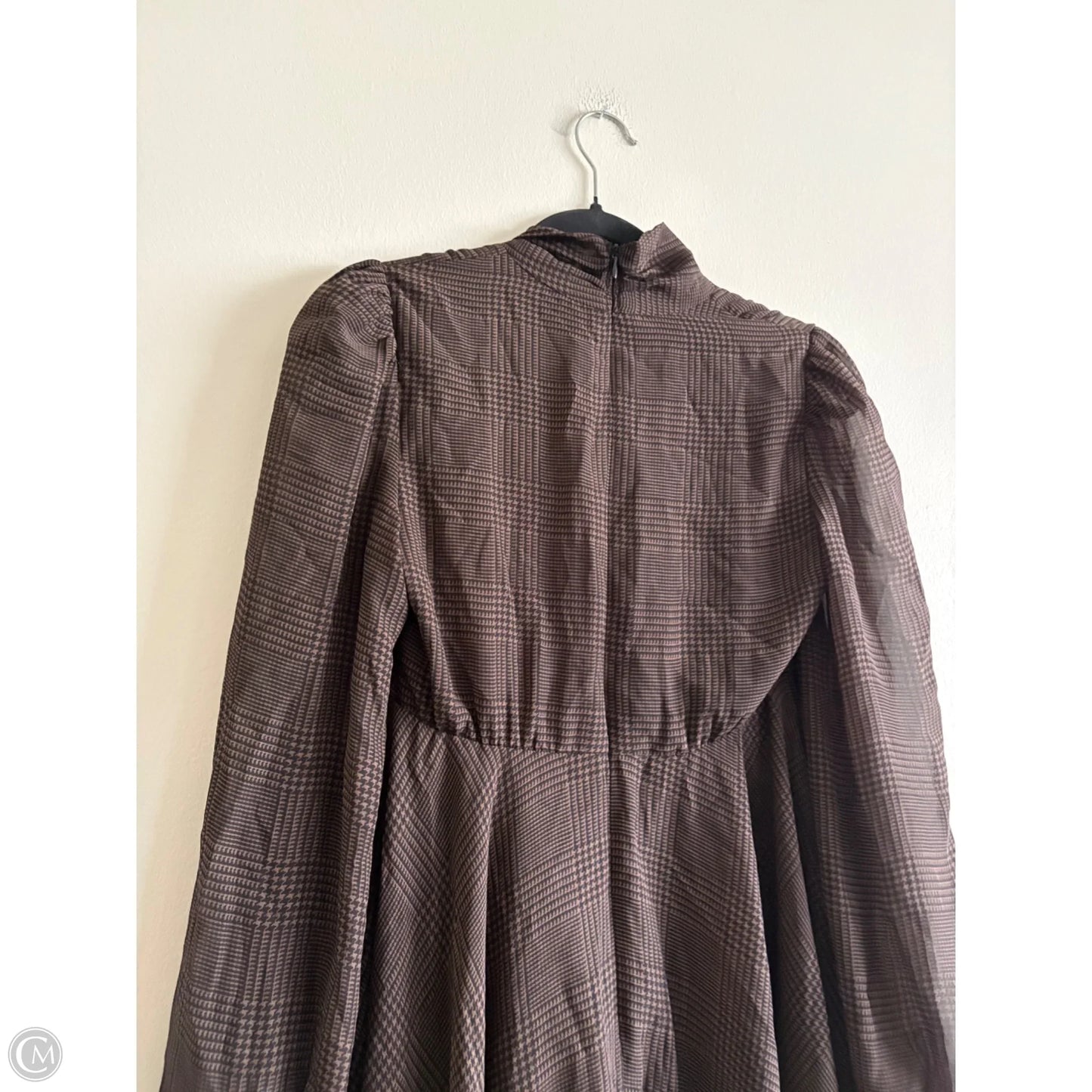 Dress Party Midi By Taylor In Brown, Size: 2