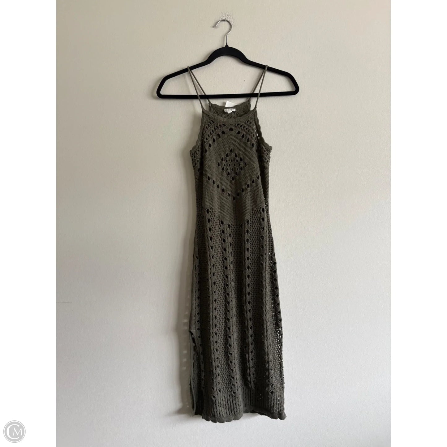 Dress Casual Maxi By Aerie In Green, Size: Xs