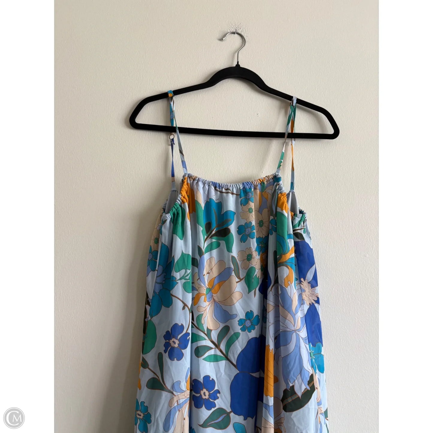 Dress Casual Maxi By grace & emma In Blue, Size: Xxl