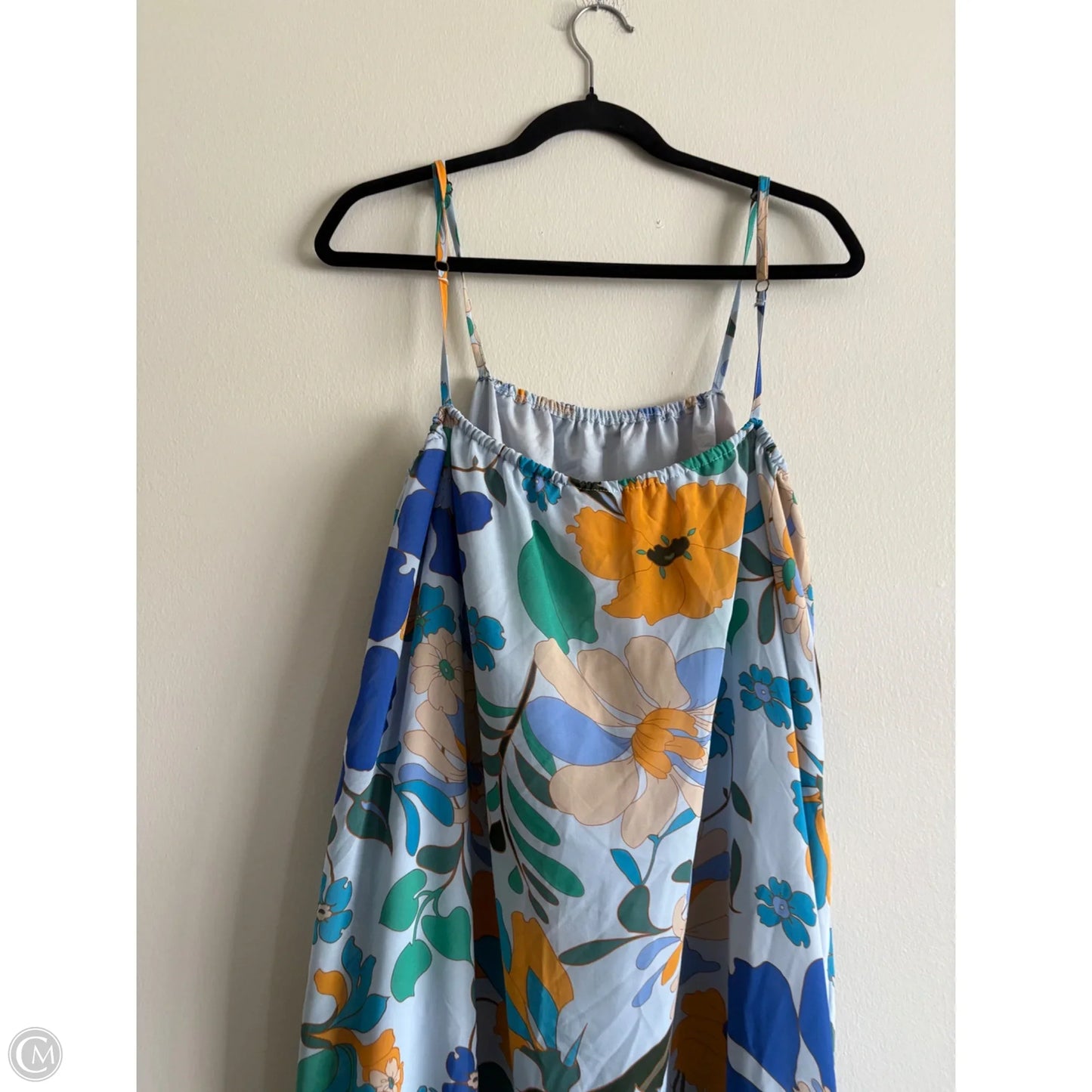 Dress Casual Maxi By grace & emma In Blue, Size: Xxl