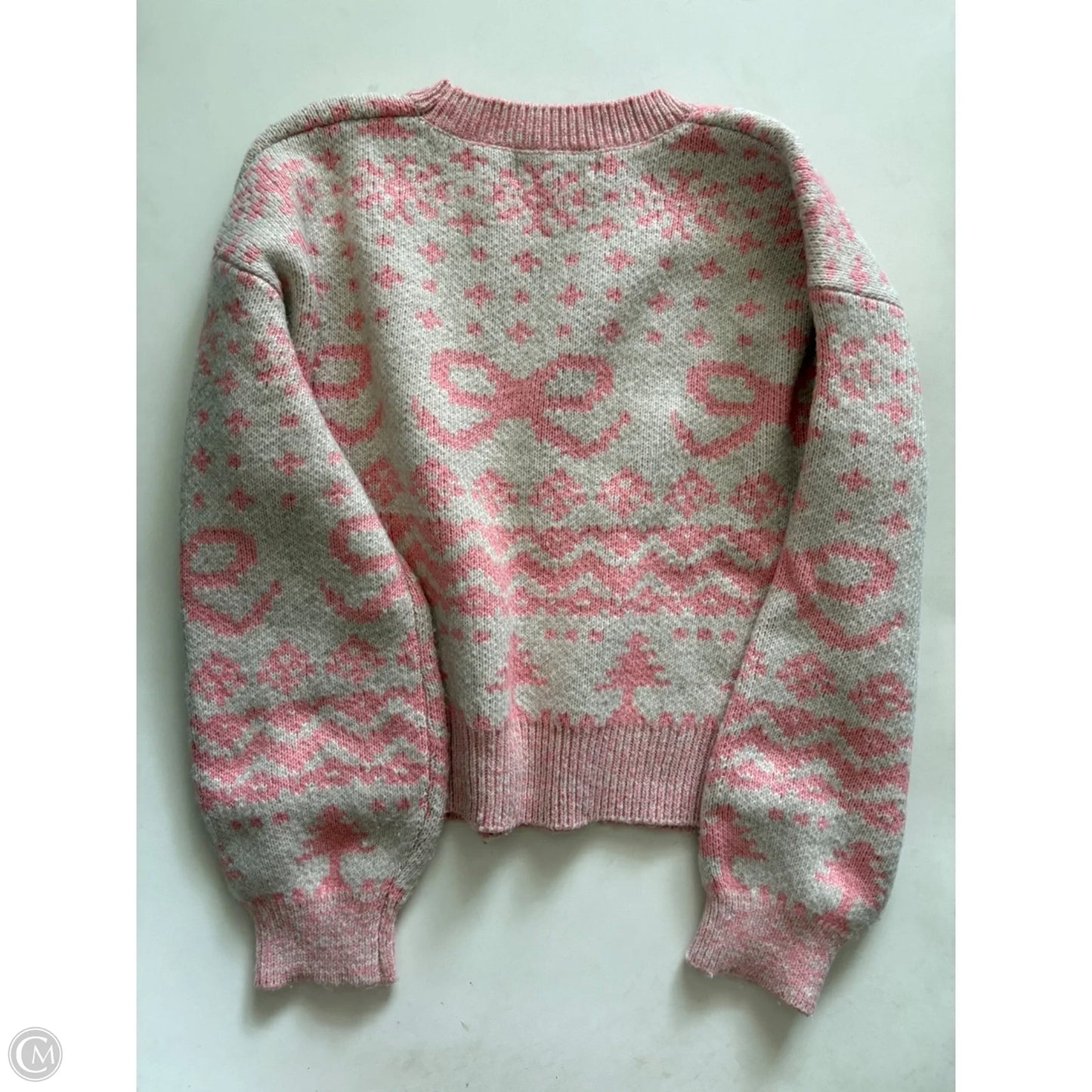 Sweater By Simply Southern In Pink, Size: S