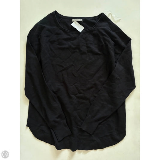 Top Long Sleeve By Staccato In Black, Size: M