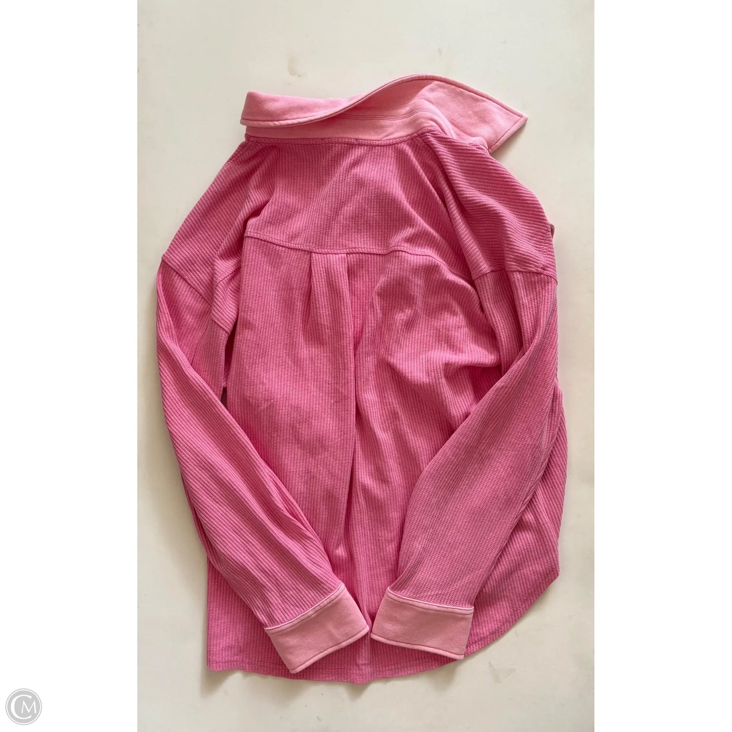 Top Long Sleeve By Oddi In Pink, Size: M