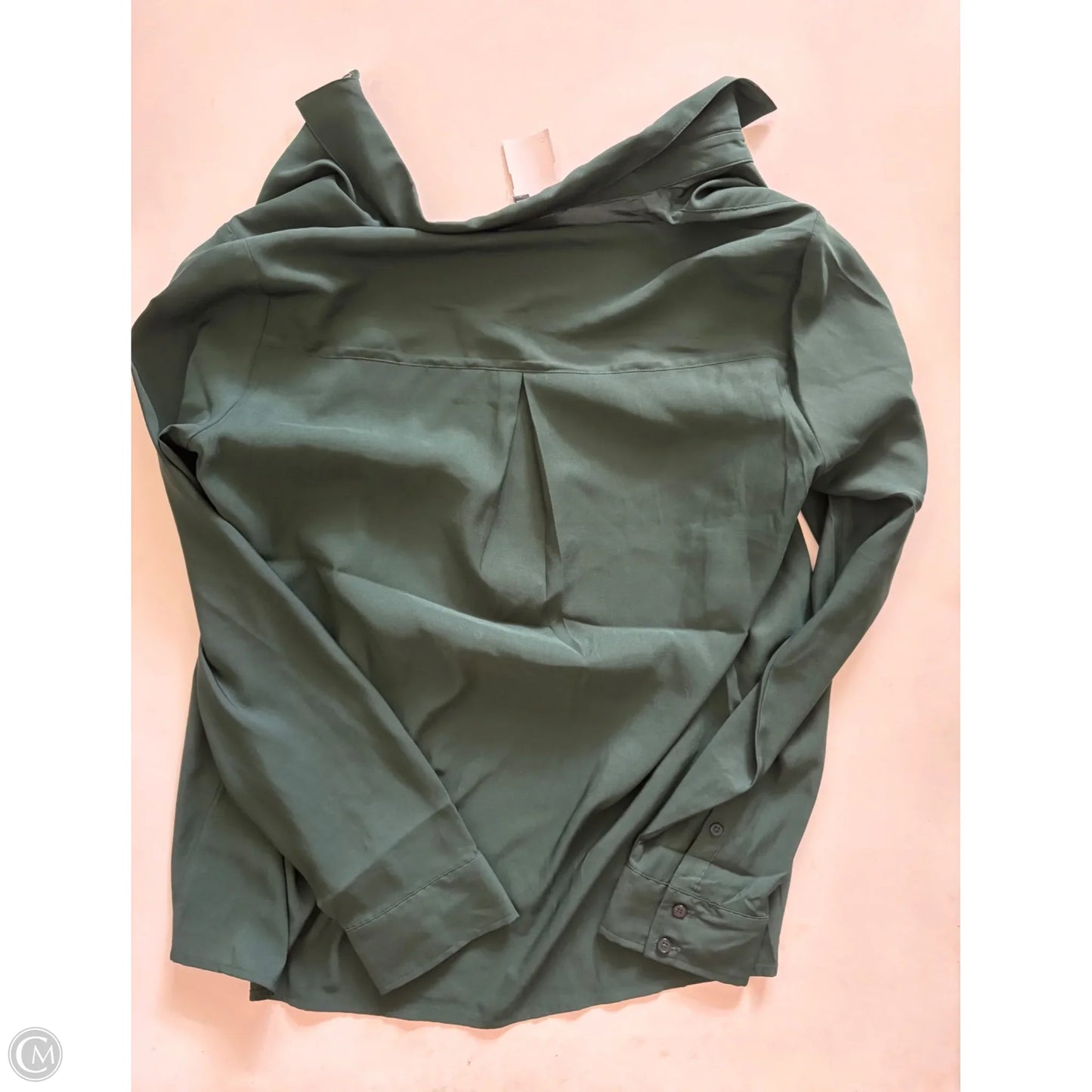 Top Long Sleeve By Express In Green, Size: S