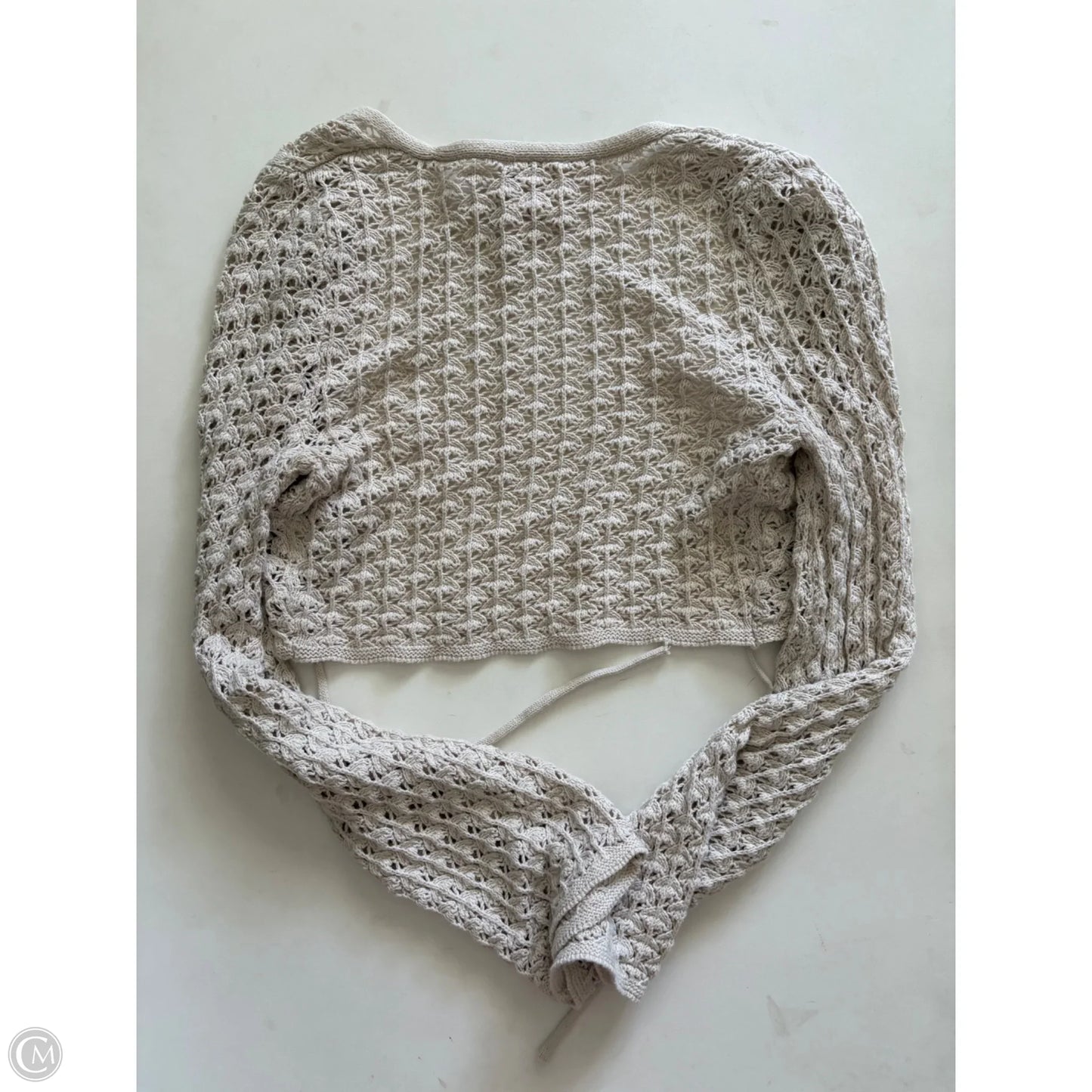 Cardigan By Hippie Rose In Beige, Size: S