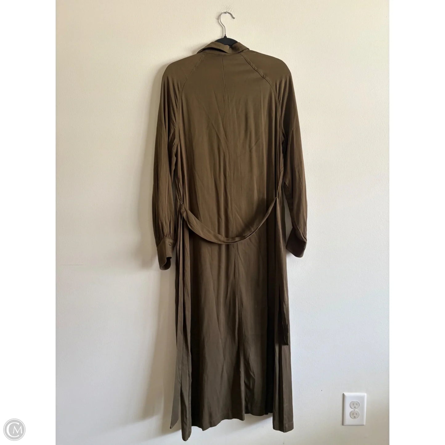 Dress Casual Maxi By H&m In Green, Size: 4