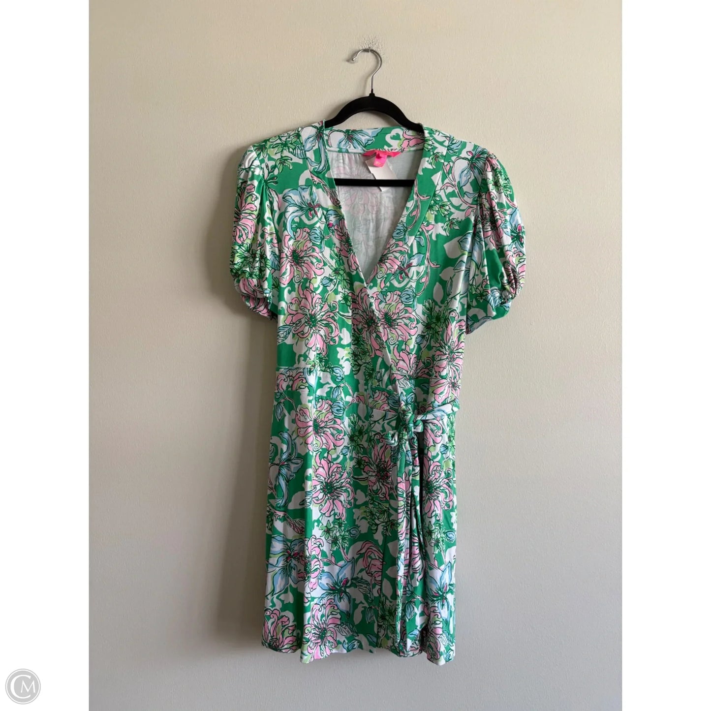 Dress Designer By Lilly Pulitzer In Floral Print, Size: L