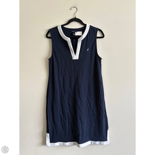 Dress Casual Short By Nautica In Navy, Size: L
