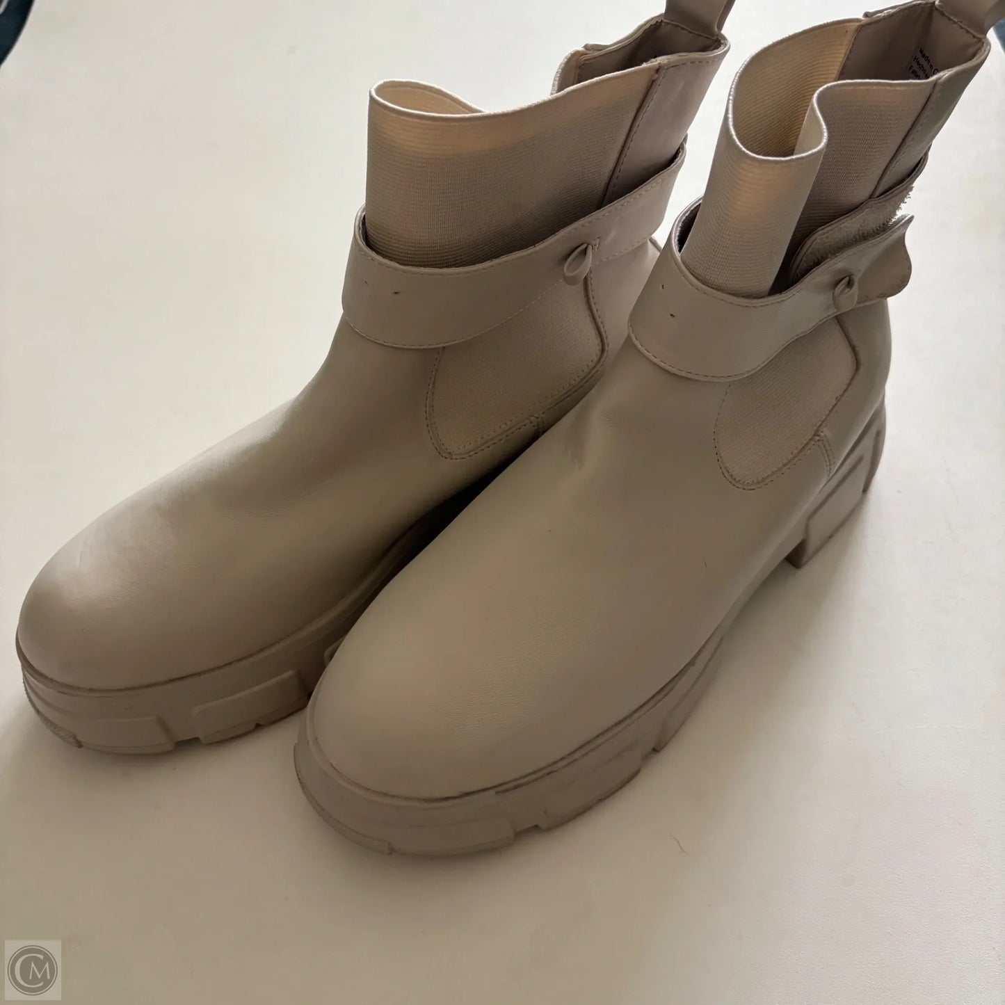 Boots Combat By Rachel Zoe In Taupe, Size: 9