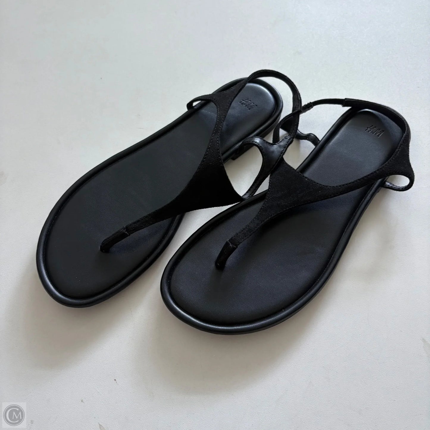 Sandals Flip Flops By H&m In Black, Size: 9
