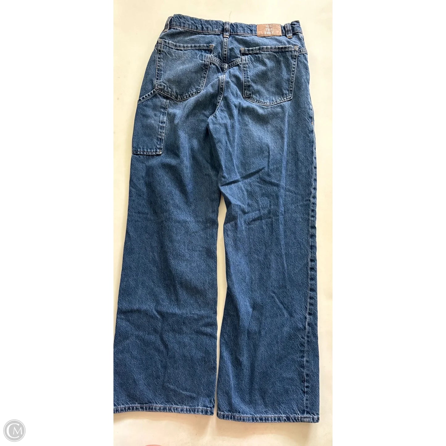 Jeans Wide Leg By We The Free In Blue, Size: 10