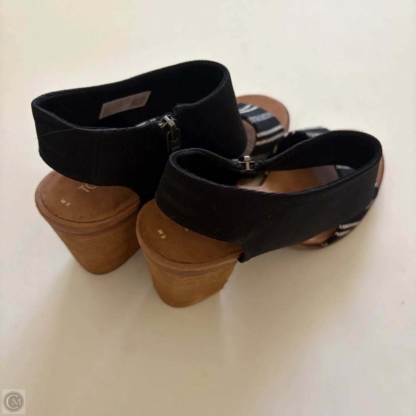 Shoes Heels Block By Toms In Black, Size: 9