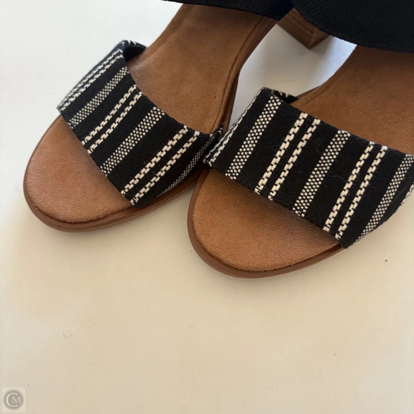 Shoes Heels Block By Toms In Black, Size: 9