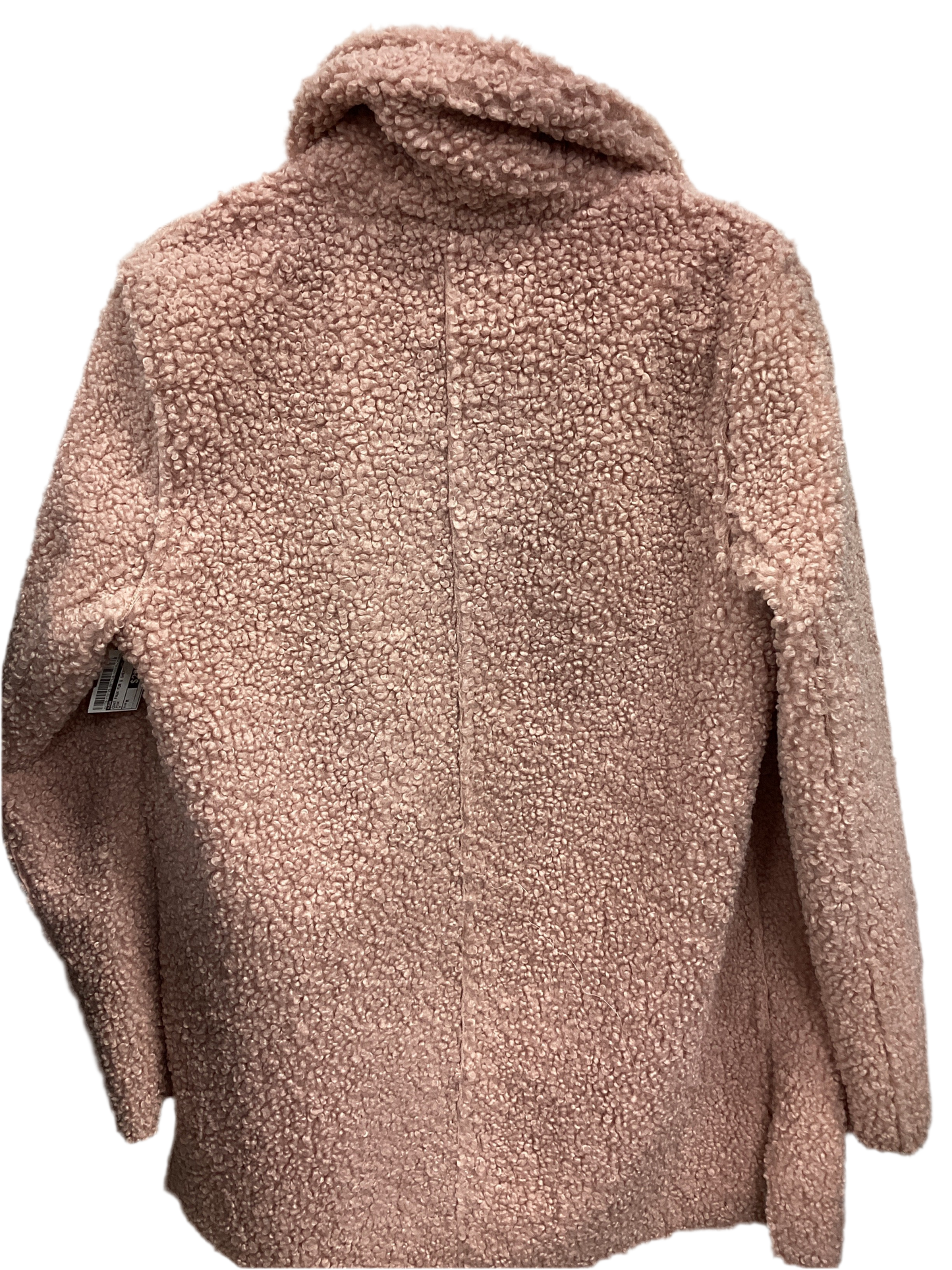 Coat Faux Fur & Sherpa By Joa In Pink, Size:M