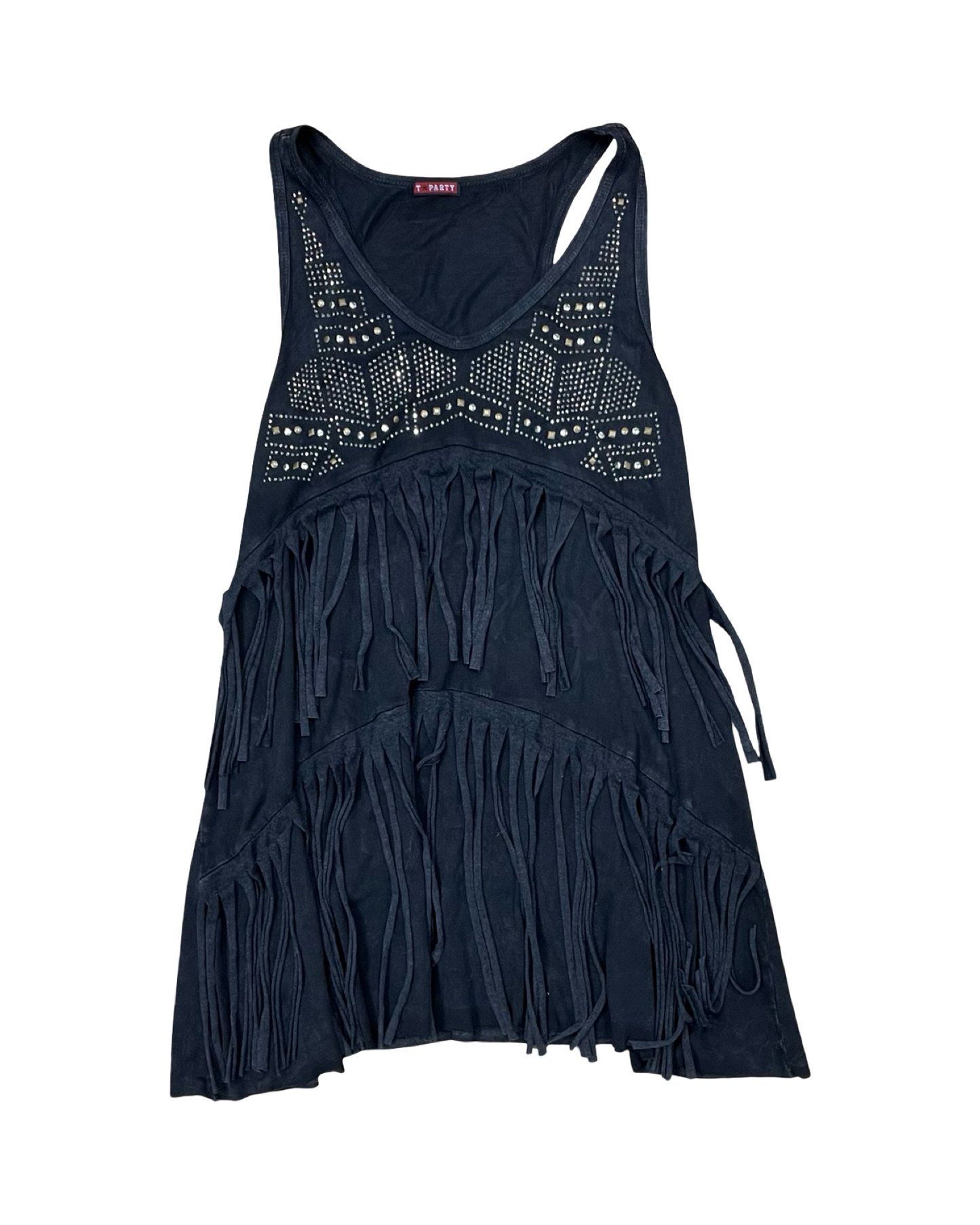 Top Sleeveless By T Party In Black, Size:Xl