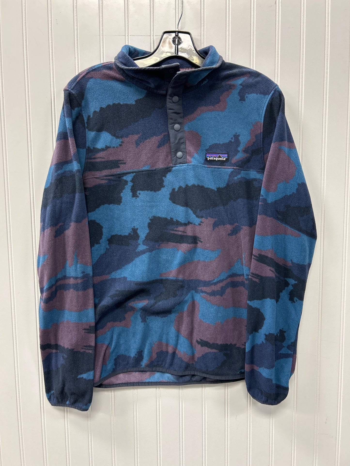 Athletic Fleece By Patagonia In Blue, Size:L