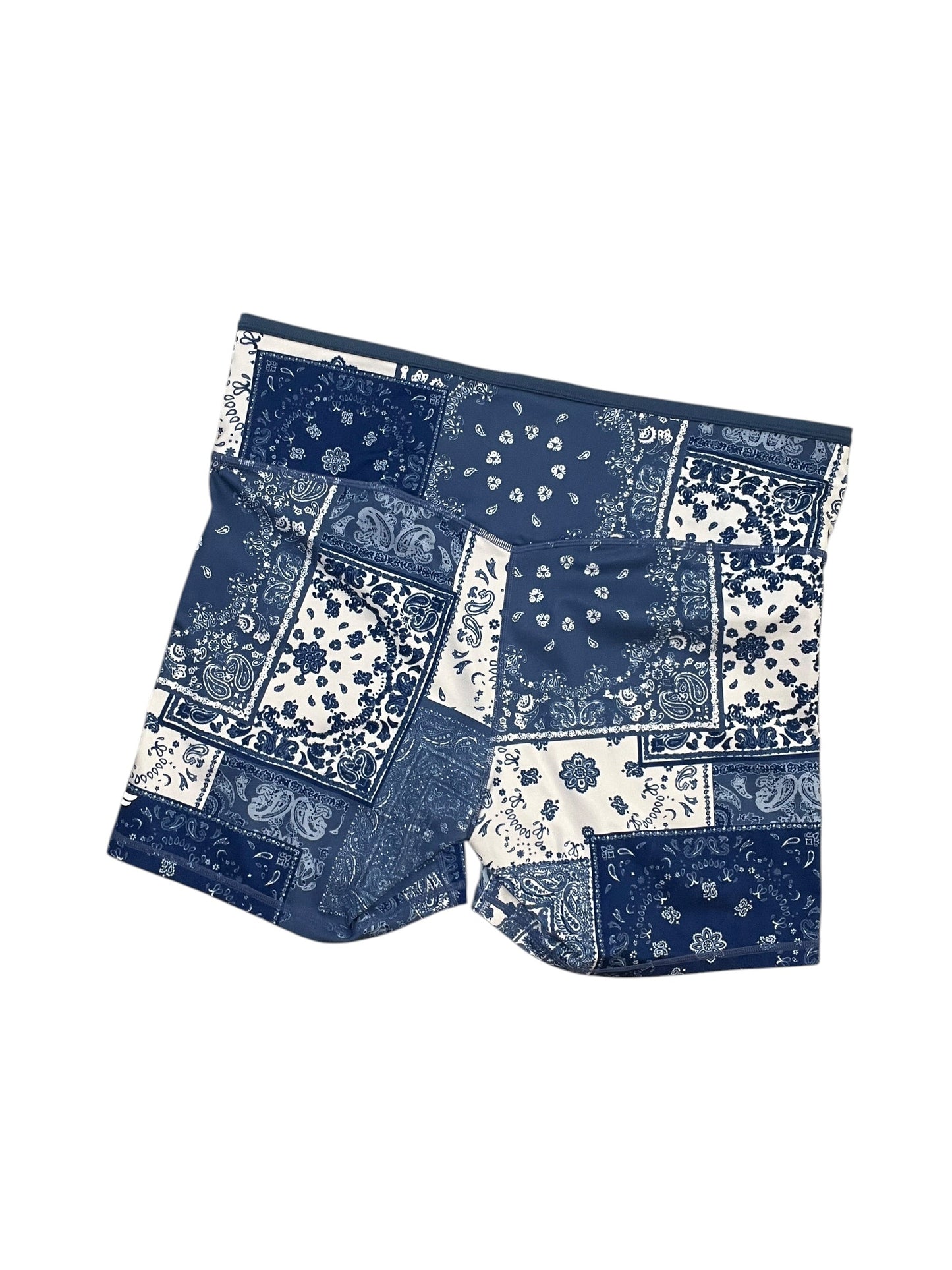 Athletic Shorts By Fabletics In Blue, Size:Xxl