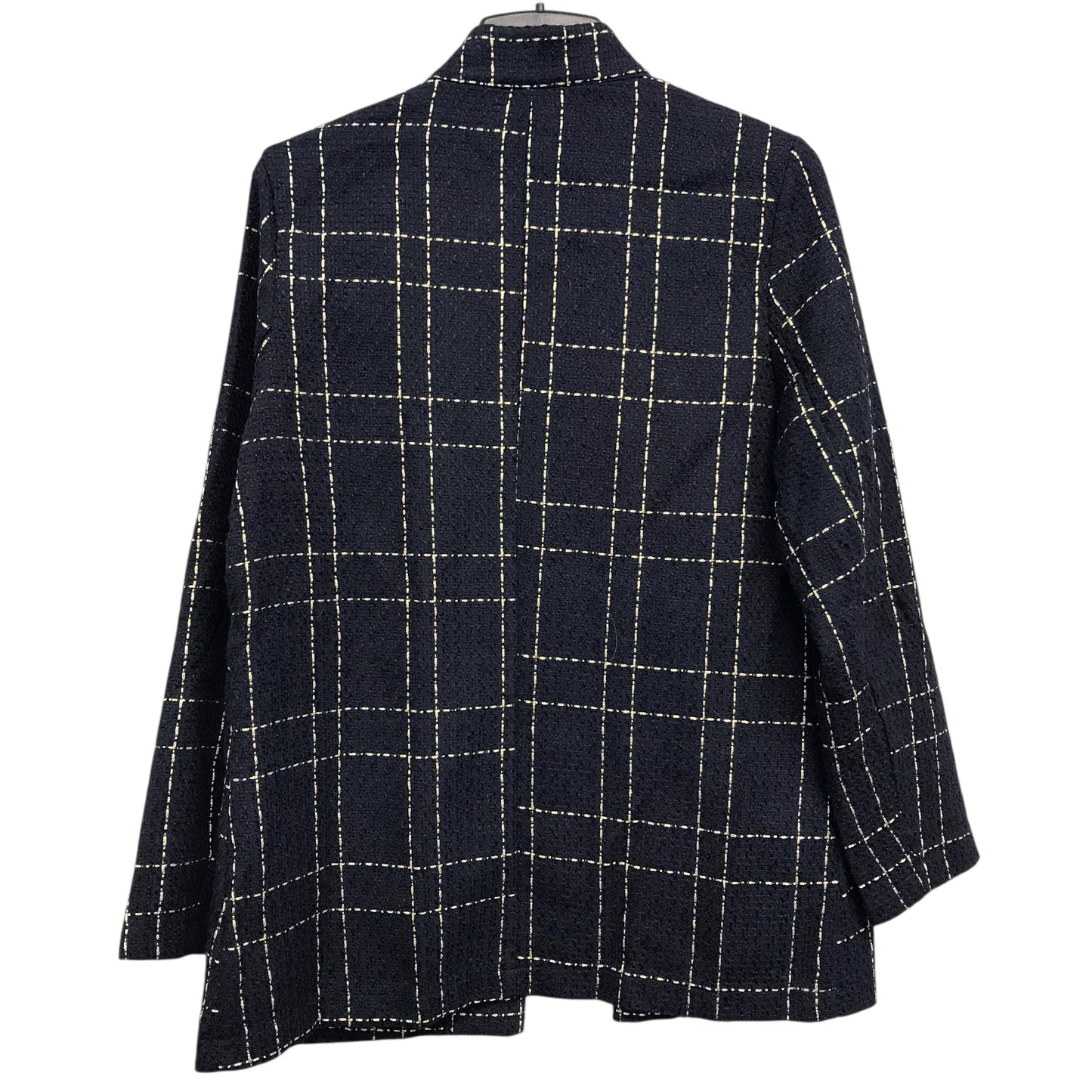 Blazer By Shein In Navy & Gold, Size:Xl