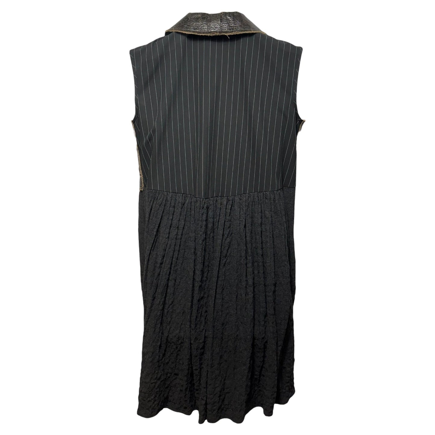 Dress Casual Midi By Kedziorek In Black & Brown, Size: 4