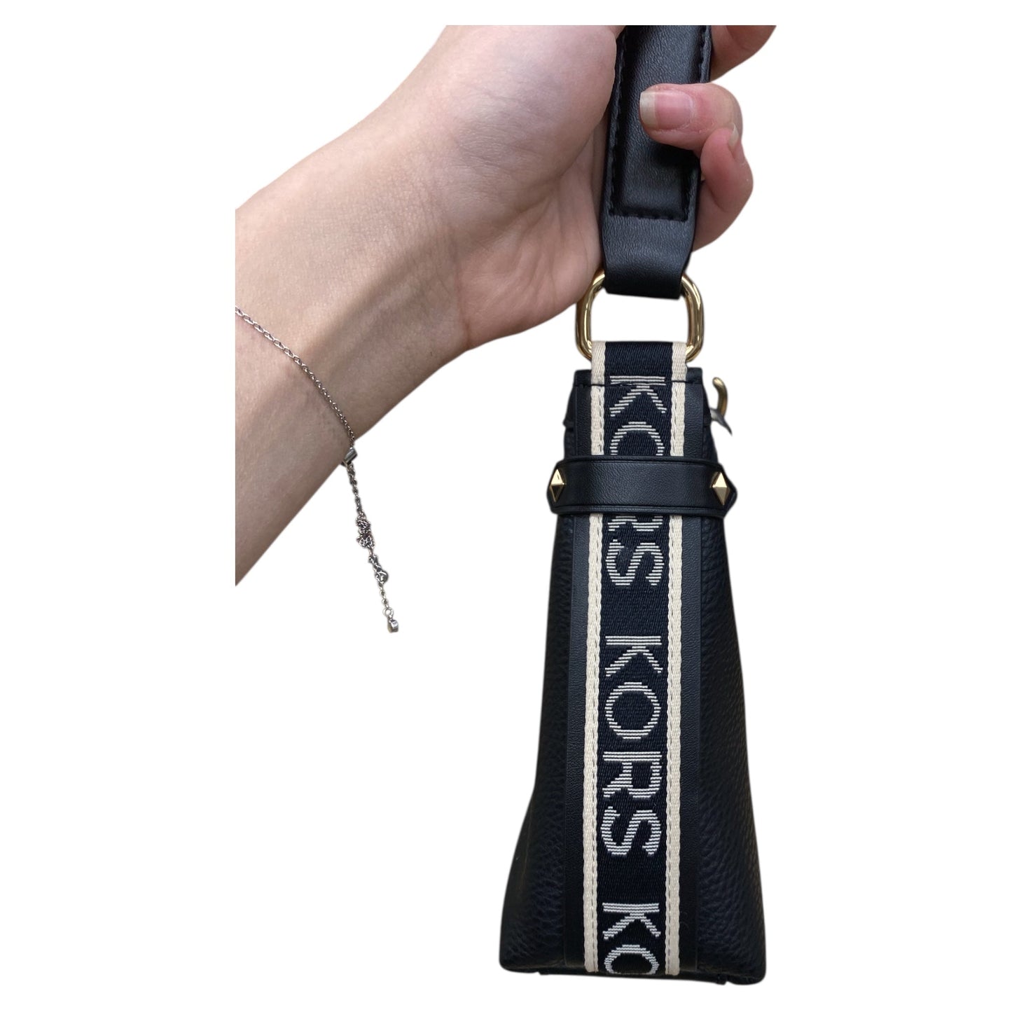 Handbag Designer By Michael Kors In Black, Size:Medium