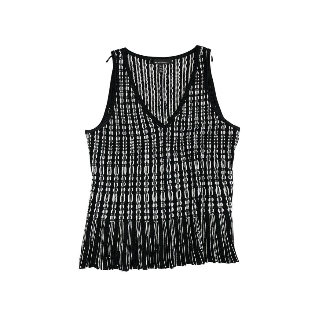 Top Sleeveless By White House Black Market In Black & White, Size:Xl