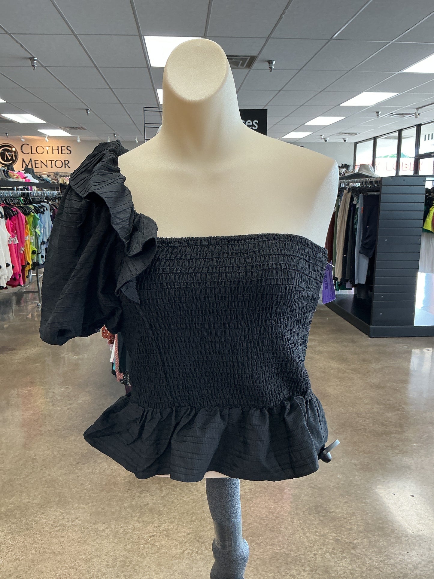 Top Sleeveless By Do + Be In Black, Size:M
