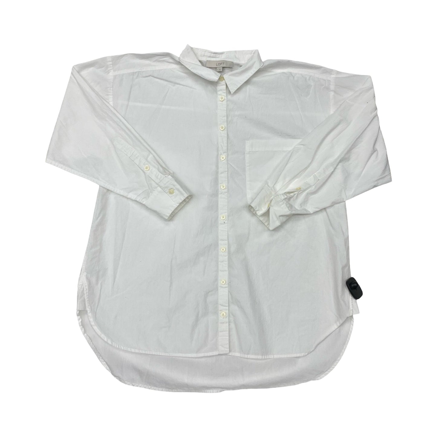 Top Ls By Loft In White, Size:L