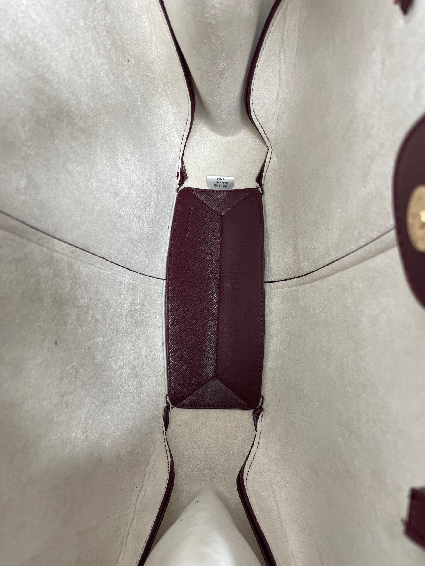 Handbag Leather By POLENE, Size: Large