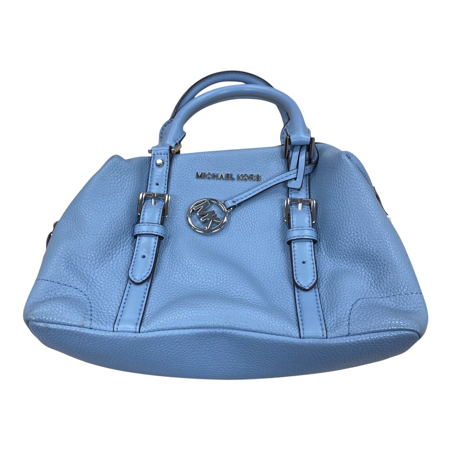 Crossbody Designer By Michael Kors In Blue, Size:Medium