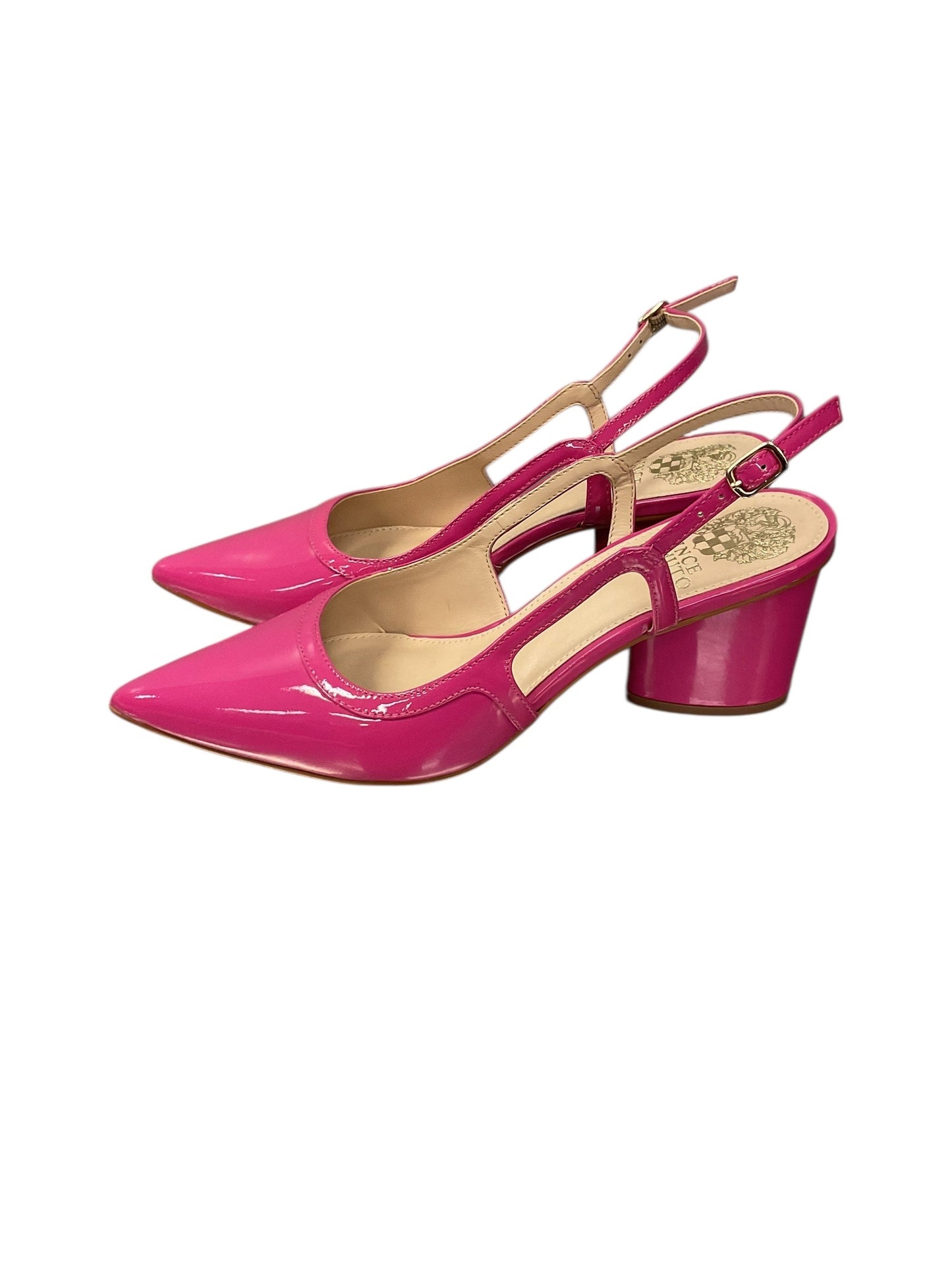 Shoes Heels Block By Vince Camuto In Pink, Size:8