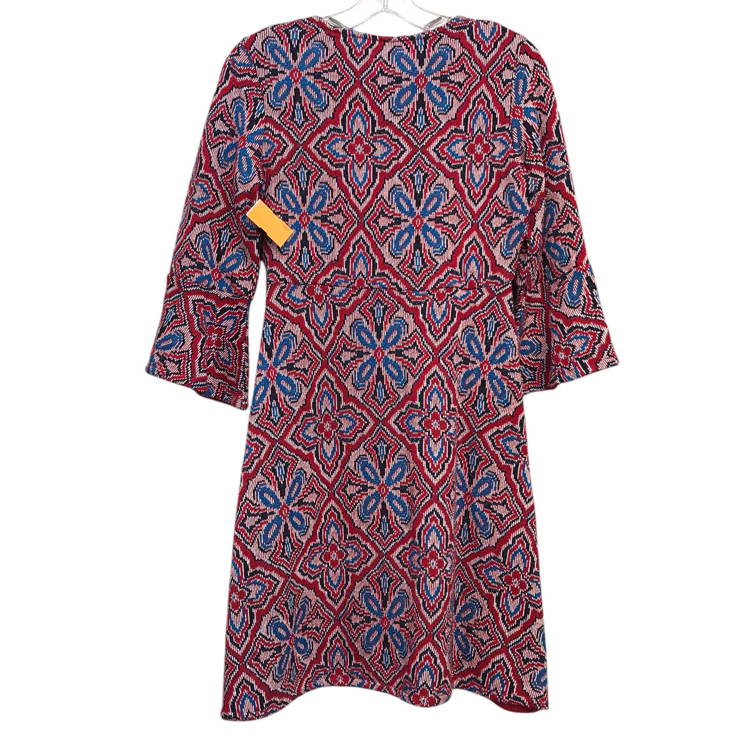 Dress Sweater By Maeve In Blue & Red & White, Size:Xs