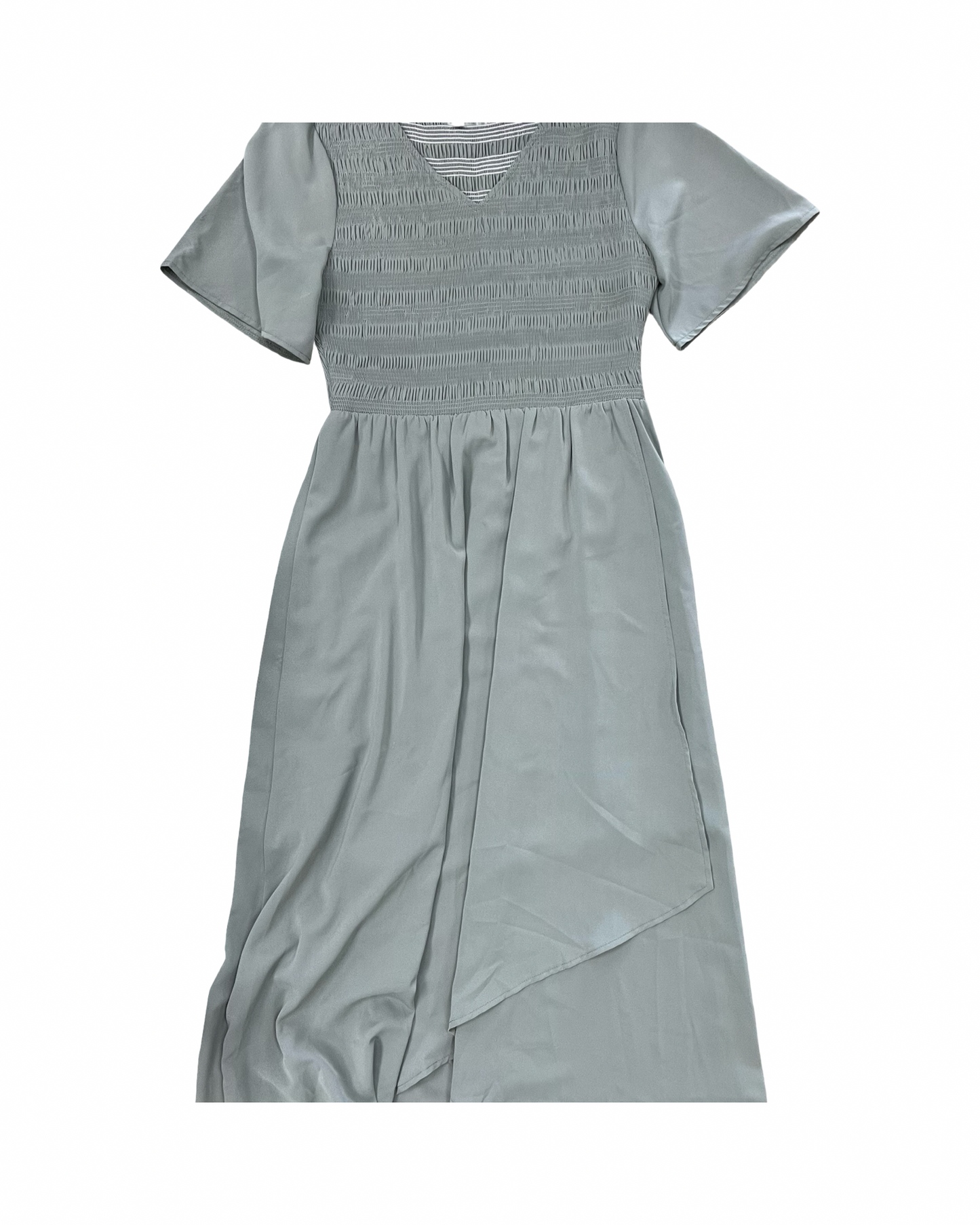 Dress Casual Midi By Clothes Mentor In Green, Size:M