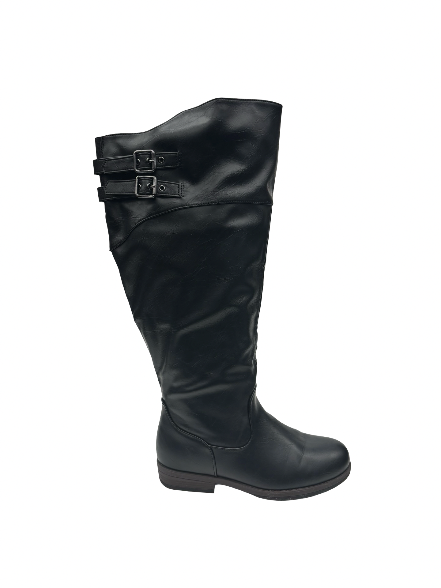 Boots Over-The-Knee Heels By Cme In Black, Size:8